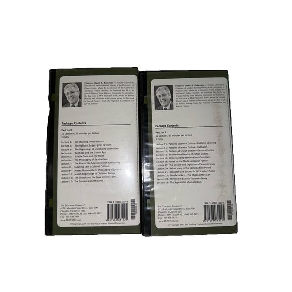 Great Courses Between Cross & Crescent: Jewish Civilization Part 1 & 2 Guidebook - Picture 2 of 6